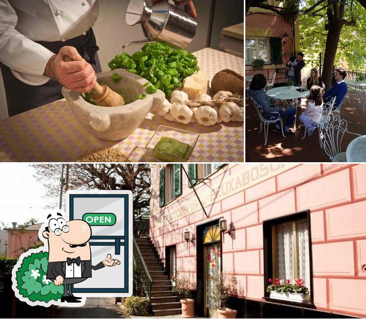 Gli esterni di Trattoria detta del Bruxaboschi