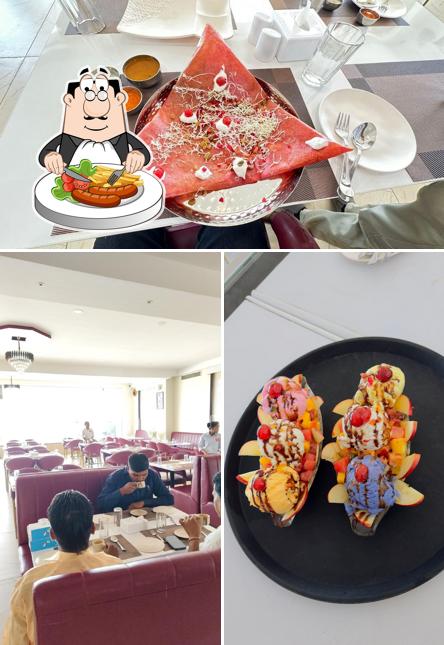 This is the picture depicting food and interior at Riddhi Siddhi Pure Veg Restaurant