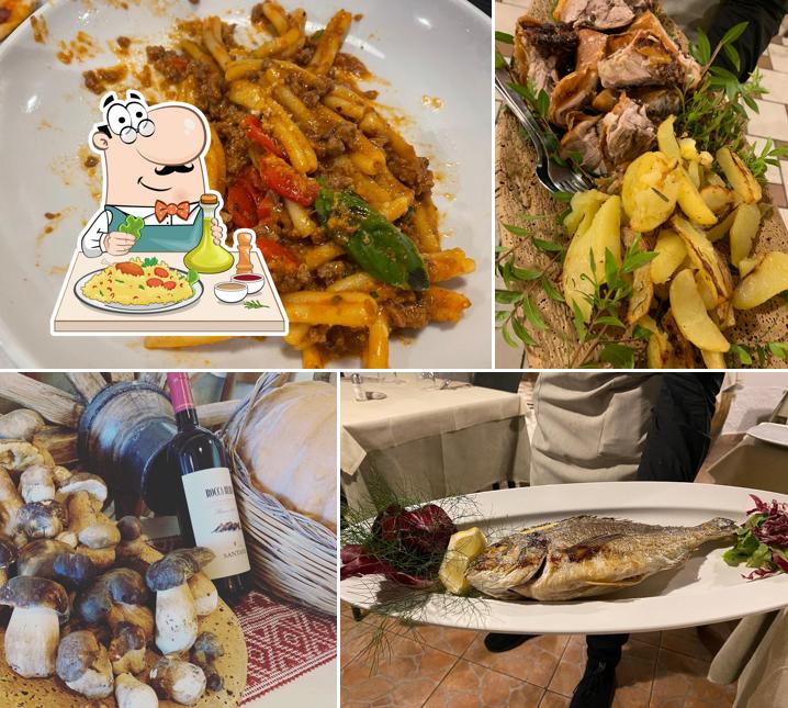 Cibo al Ristorante Pizzeria Sa Pinta