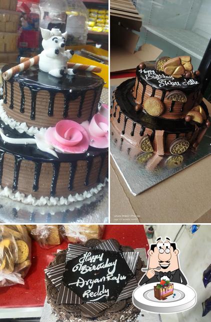 Chocolate cake at Smile bakery