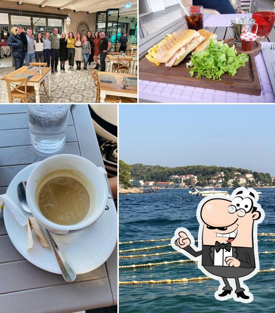 Gli interni di Splash Beach Bar & Restaurant