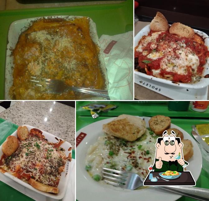 Comida em Restaurante Spoleto