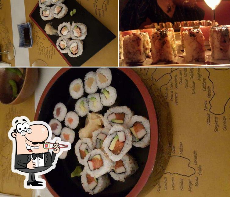 Prova le diverse opzioni di sushi