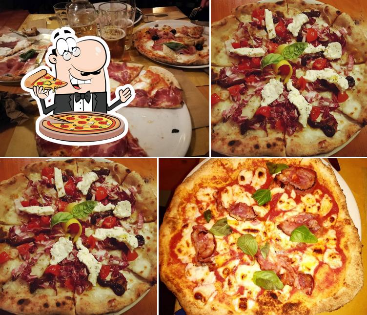 Prenditi tra le molte varianti di pizza