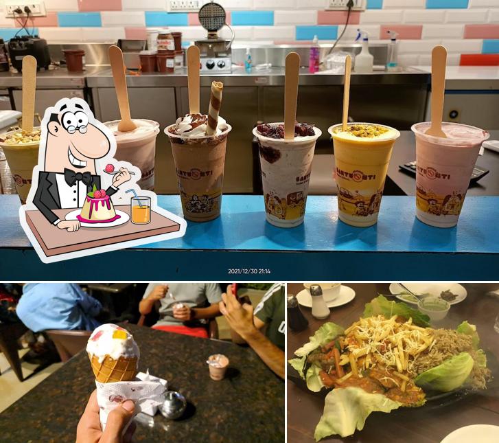 Don’t forget to order a dessert at Dawat Food Resort