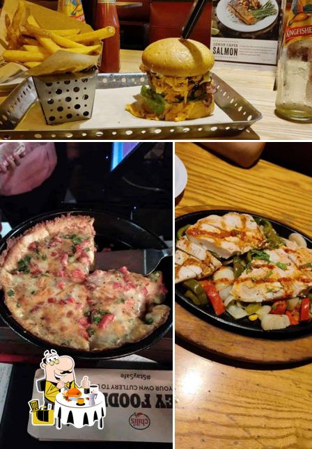 Pulled pork sandwich at Chili's