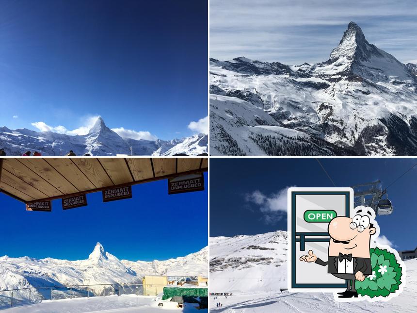 Goditi la vista dagli esterni di Blue Lounge