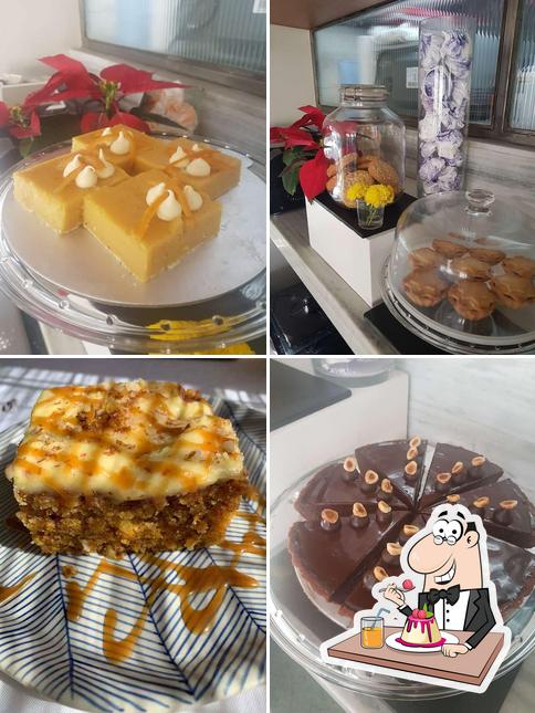 Caara At Ogaan serves a selection of sweet dishes