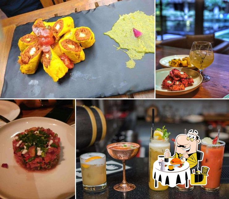 Food at Chidyaghar Bar - Roseate House