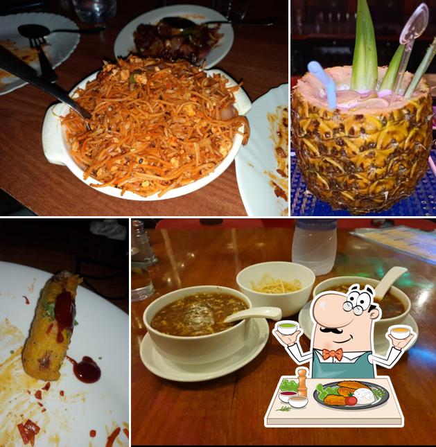 Food at Khana Khazana Restaurant