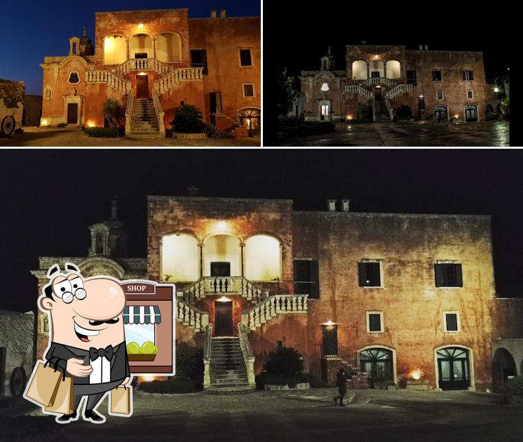Curiosa tra gli esterni di Masseria Spina Resort