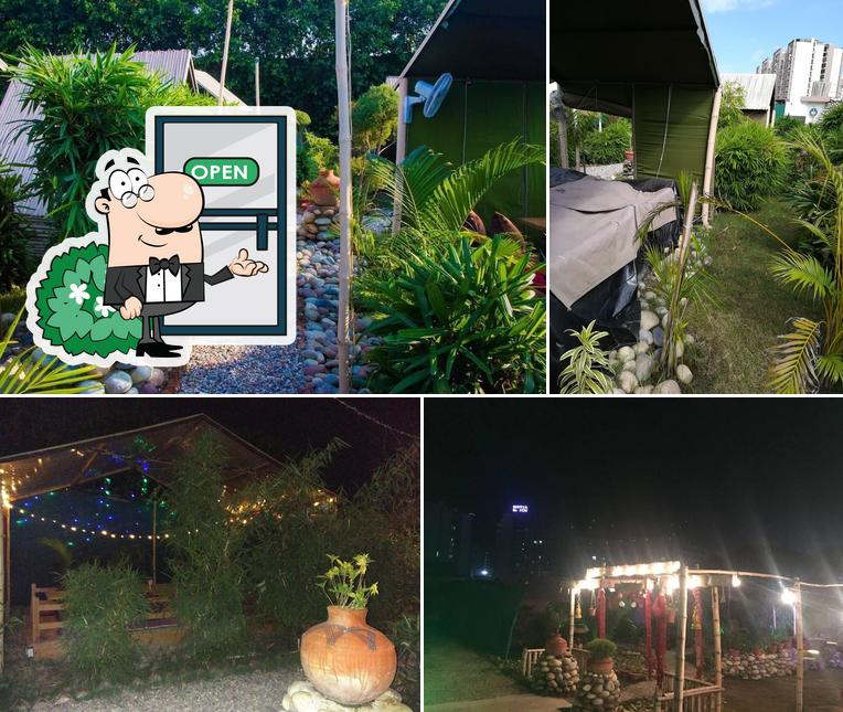 The outside area is an important feature of Moksh