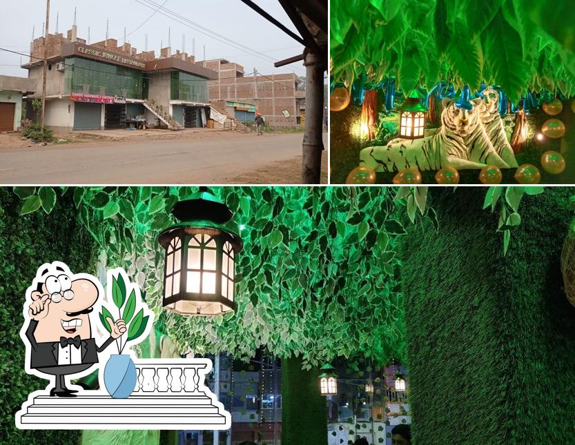 The exterior of New Classic Jungle Restaurant