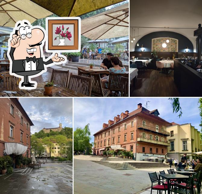 Gli interni di Peti 181 restaurant