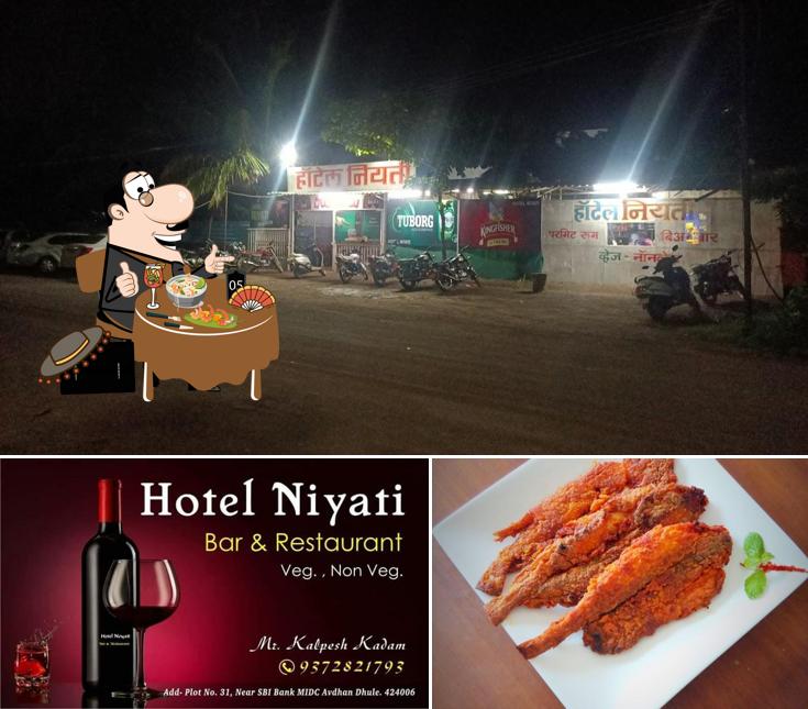 Food at Hotel Niyati