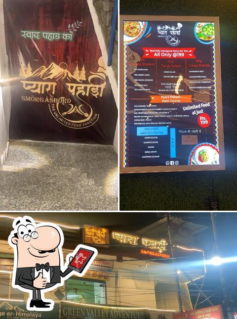 Look at this picture of Pyara Pahadi Smorgasbord Restaurant