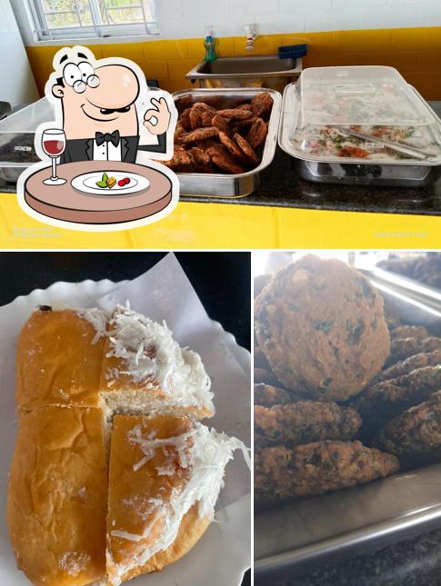 Food at Aharam Cafe
