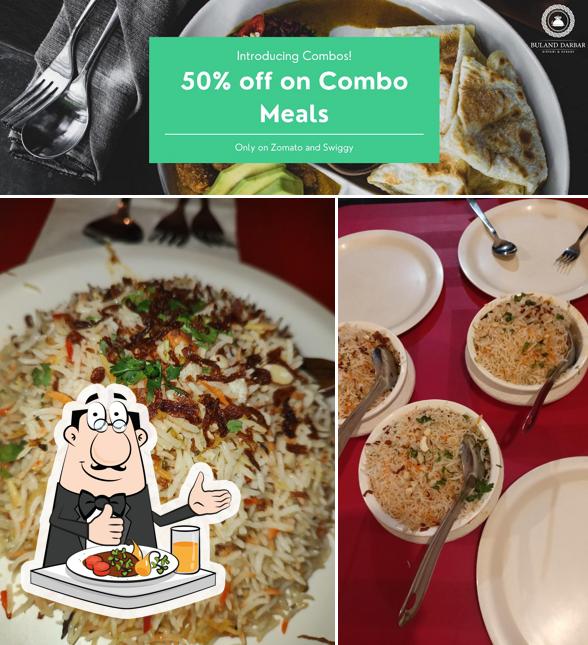 Food at Buland Darbar - Biryani & Kebabs