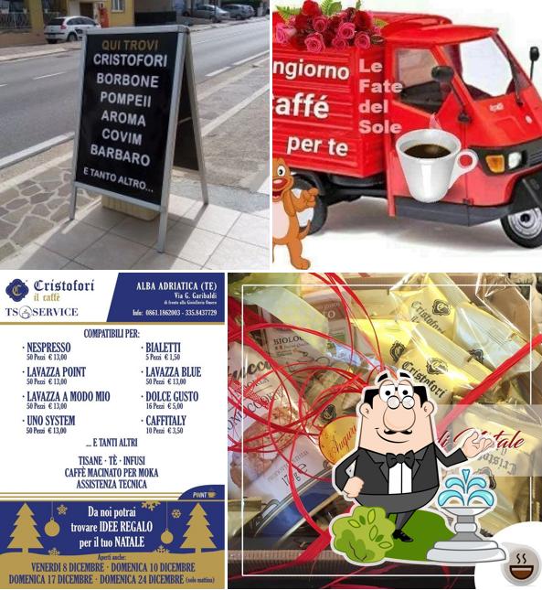 Gli esterni di Cristofori Caffè - Point