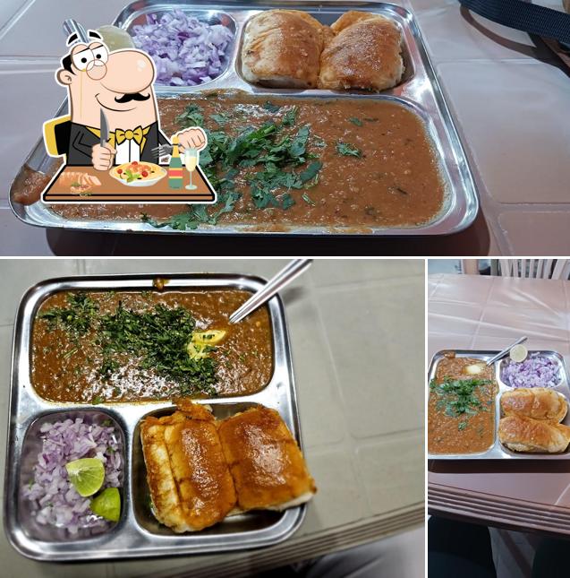 Bhaji at KAILASH PAV BHAJI test of delicious