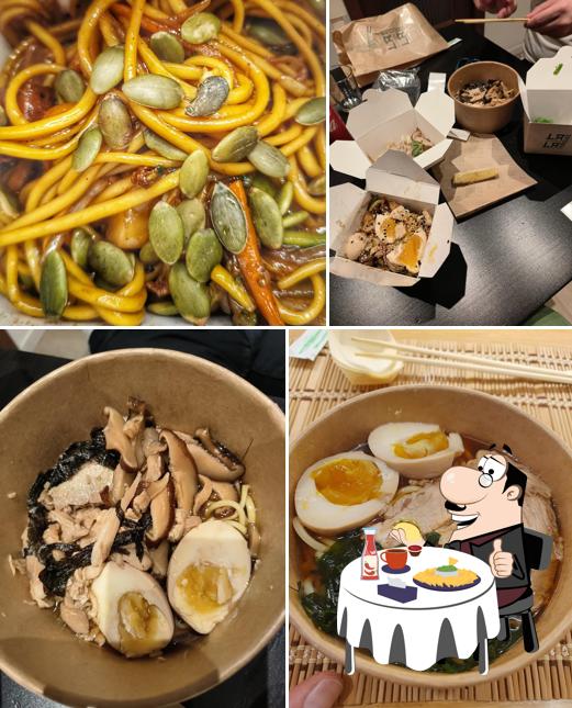 Piatto di formaggi al Lala Noodles - Asian Street Food