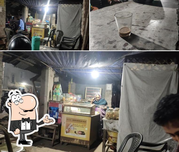 The picture of interior and food at Masir Dokan