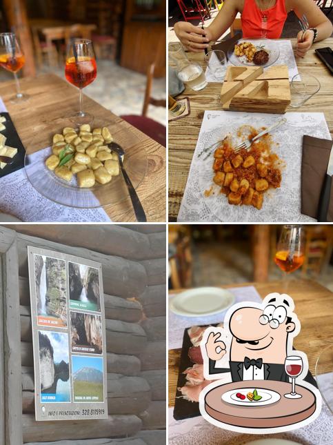 Cibo al Rifugio Monte Coppolo "Baita Tabià"