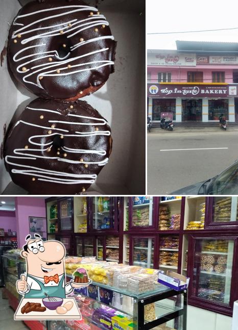 Top in taste bakery serves a range of sweet dishes