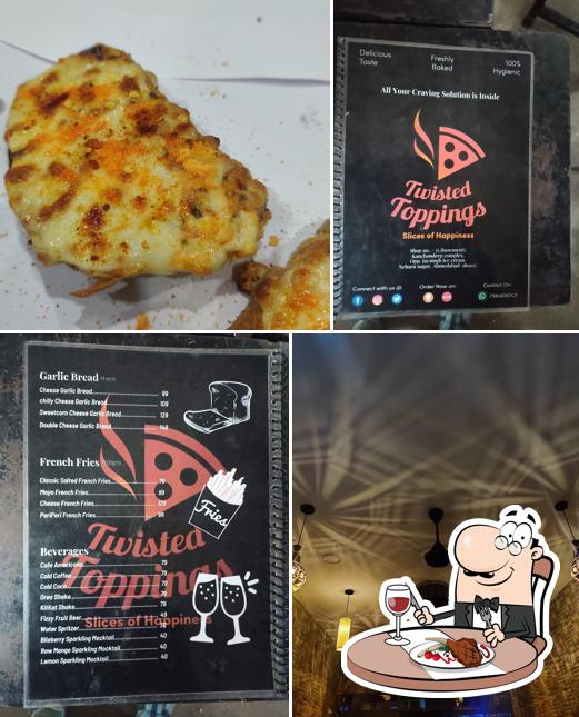 Pick meat dishes at Twisted Toppings Pizzeria: Best Pizza in Ahmedabad & Pizza Restaurant