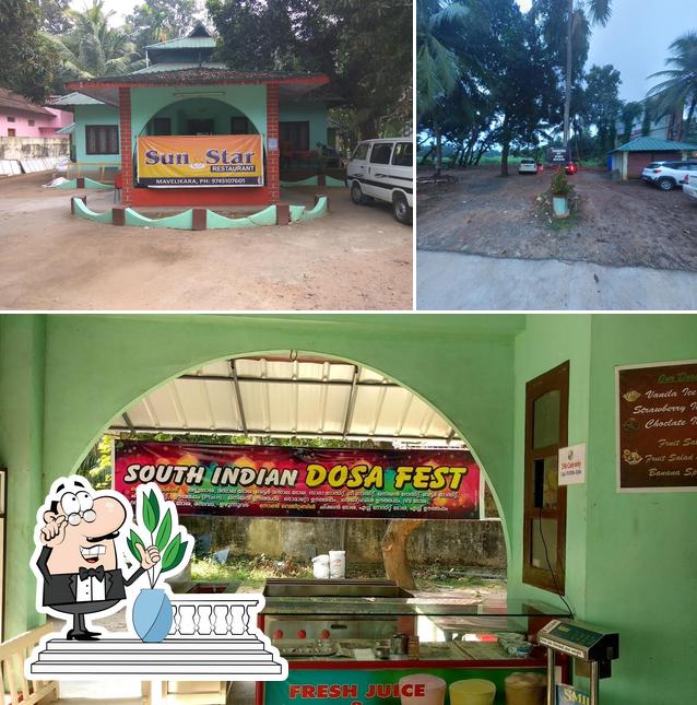 Sun & Star Alaska Corner is distinguished by exterior and food