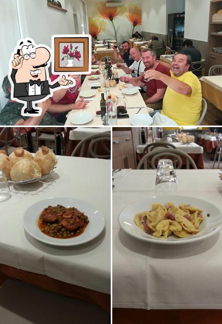Gli interni di Trattoria Villa