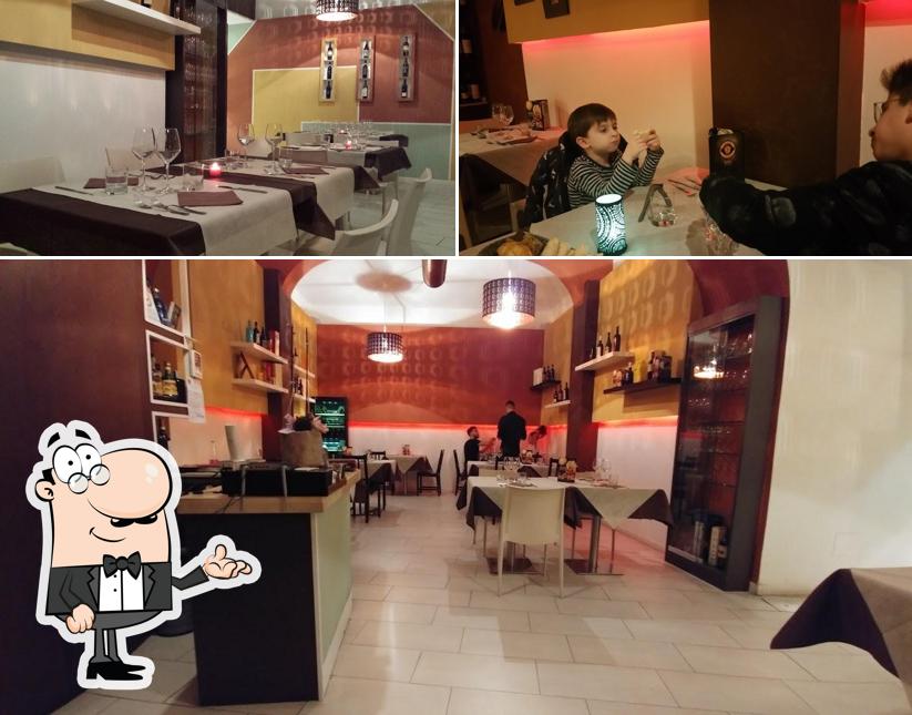 Gli interni di Anita Osteria