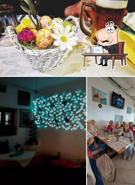 Tra le diverse cose da Restoran Tomato si possono trovare la interni e birra