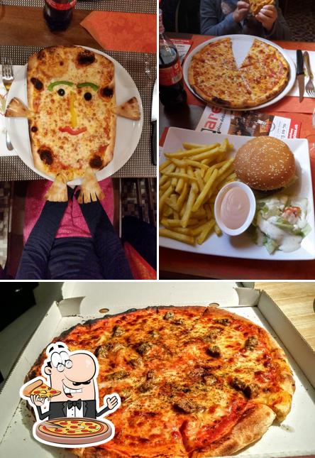 A Aare burger, puoi ordinare una bella pizza
