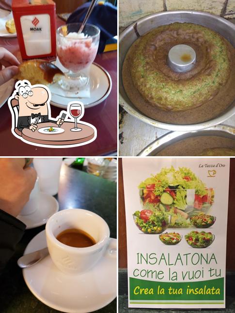 Platti al Bar La Tazza D'Oro