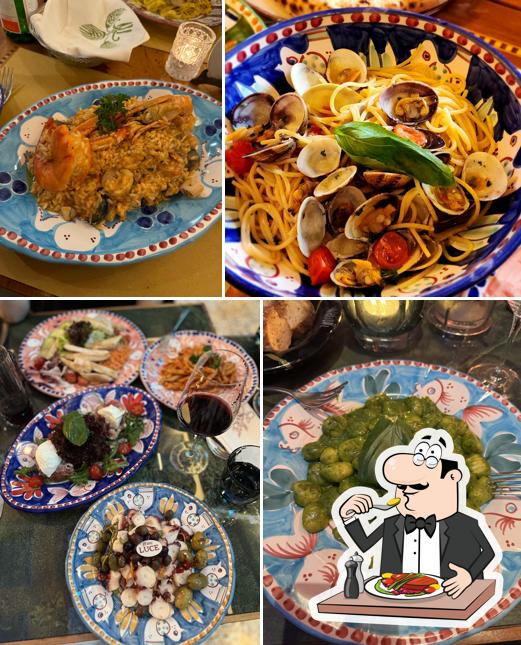 Cibo al Ristorante Luce