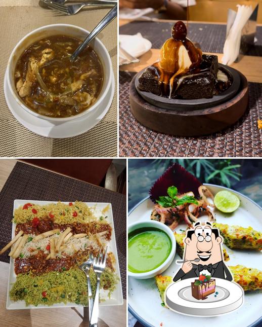 Chocolate cake at Aditya Restaurant and Bar