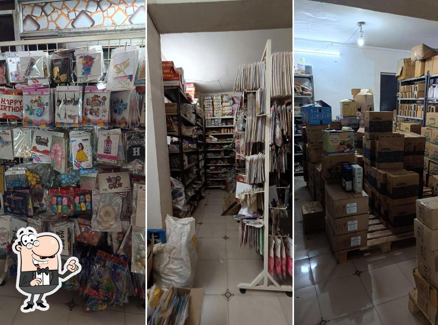 The interior of Amazing Shop