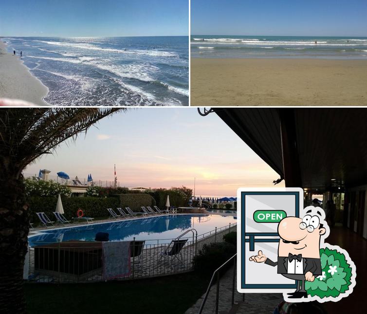 L'area esterna è una caratteristica importante di Ristorante Roma Garden