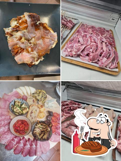 Bar-ristorante L’isola del salto serve pasti a base di carne