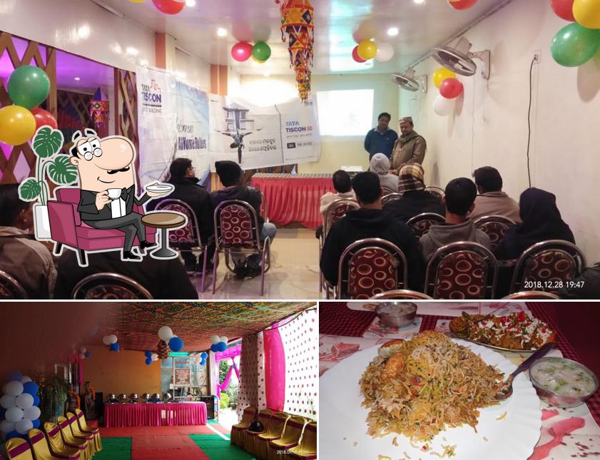 Among different things one can find interior and food at Bhojan Bahar