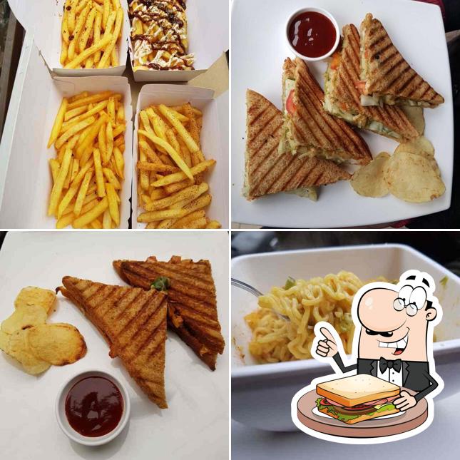 Grilled cheese sandwich at Bombay Toastee