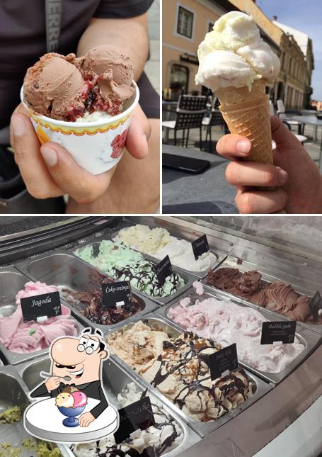Caffe Bar Pop Ice propone un'ampia gamma di dolci