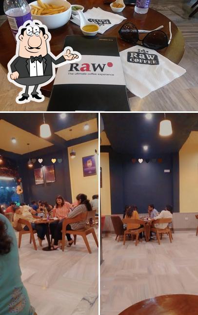 Check out how Raw coffee shop looks inside