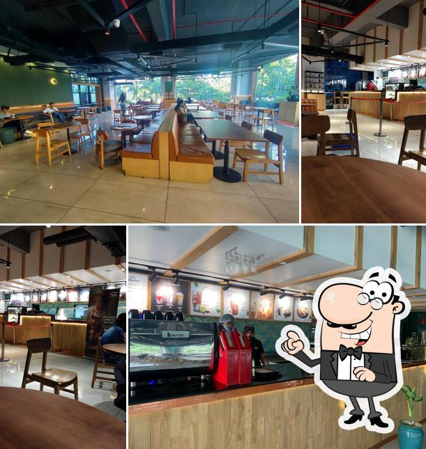 The interior of The Black Coffee Cafe