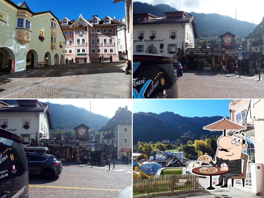 Puoi goderti l'aria fresca da seduto all'esterno di Cafè Haiti Apres Ski