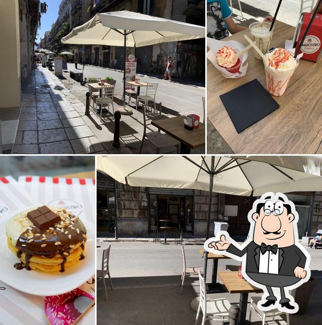Gli interni di Cagliostro Bakery