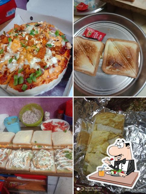 Food at Dharshini Sandwiches