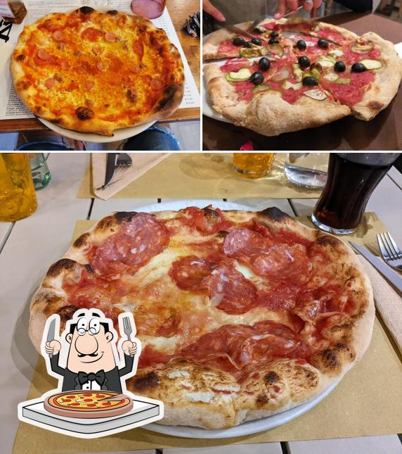 A Pizz'Art, puoi assaggiare una bella pizza