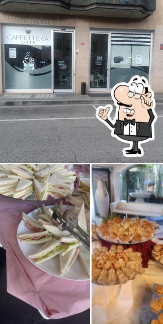 Gli interni di Caffetteria Litta